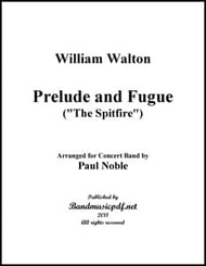 Prelude and Fugue (The Spitfire) Concert Band sheet music cover Thumbnail